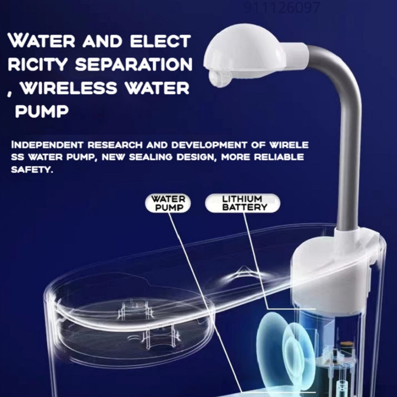 Happy Cat Hydration, No Plugs Needed – Just Pour & Go!